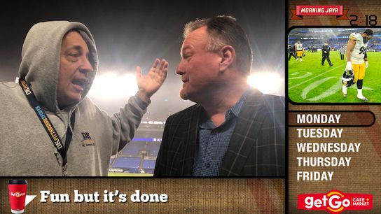 Morning Java: DK, Lolley in a sad, soggy scene taken in Baltimore (Courtesy of GetGo)