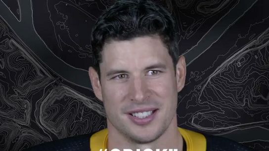Players attempt to translate Pittsburghese taken at PPG Paints Arena (Penguins)