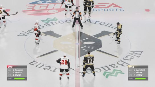 NHL 20: Saracino leads Nailers past Senators taken on the North Shore (Penguins)