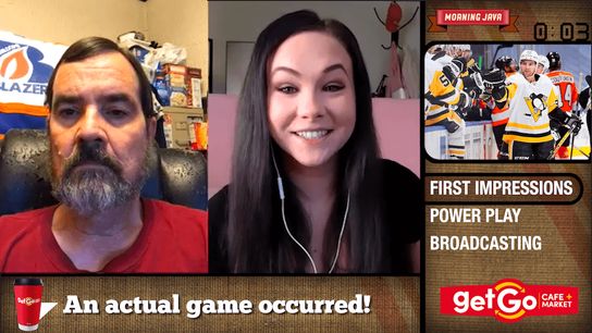Morning Java: Dave, Taylor on Penguins' exhibition loss taken on the North Shore (Courtesy of GetGo)