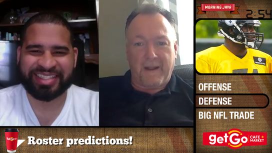 Morning Java: Carter, Dale make roster predictions taken at Heinz Field (Courtesy of GetGo)