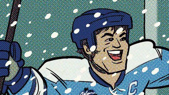 Cartoon Canon: Snow globe goal! taken in Richmond, Va. (Penguins)