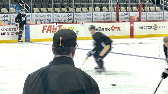 Sullivan performs bottom-six makeover taken at PPG Paints Arena (Courtesy of Point Park University)