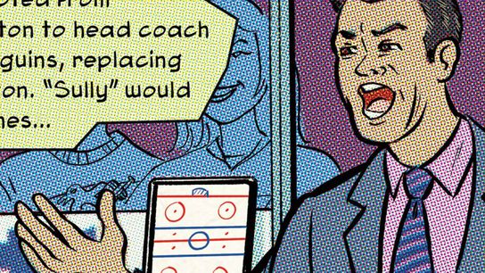 Cartoon Canon: The arrival of Sully taken in Richmond, Va. (Penguins)