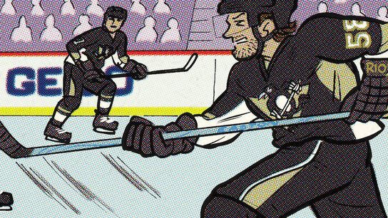 Cartoon Canon: Letang's Capital offense! taken in Richmond, Va. (Penguins)
