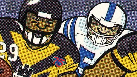 Cartoon Canon: Throw 'em back! taken in Richmond, Va. (Steelers)
