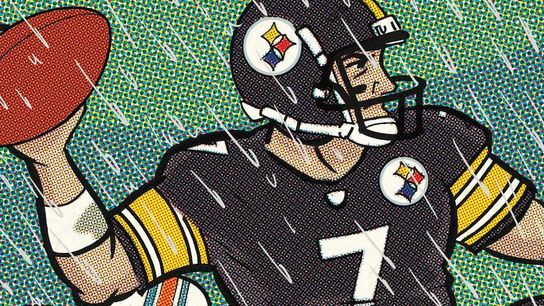 Cartoon Canon: Big Ben's soggy debut! taken in Richmond, Va. (Steelers)