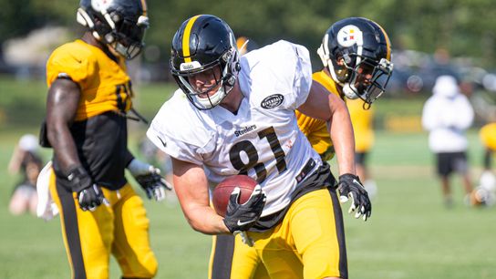 Growing pains? Yep, Gentry's feeling them taken in Latrobe, Pa. (Steelers)