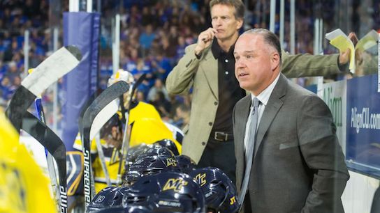 Nailers coach Dennehy leaves after two months taken at Highmark Stadium (Penguins)