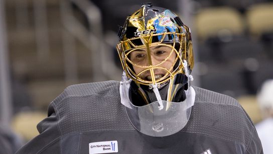 Fleury: 'I care about this team and this city' taken at PPG Paints Arena (Penguins)