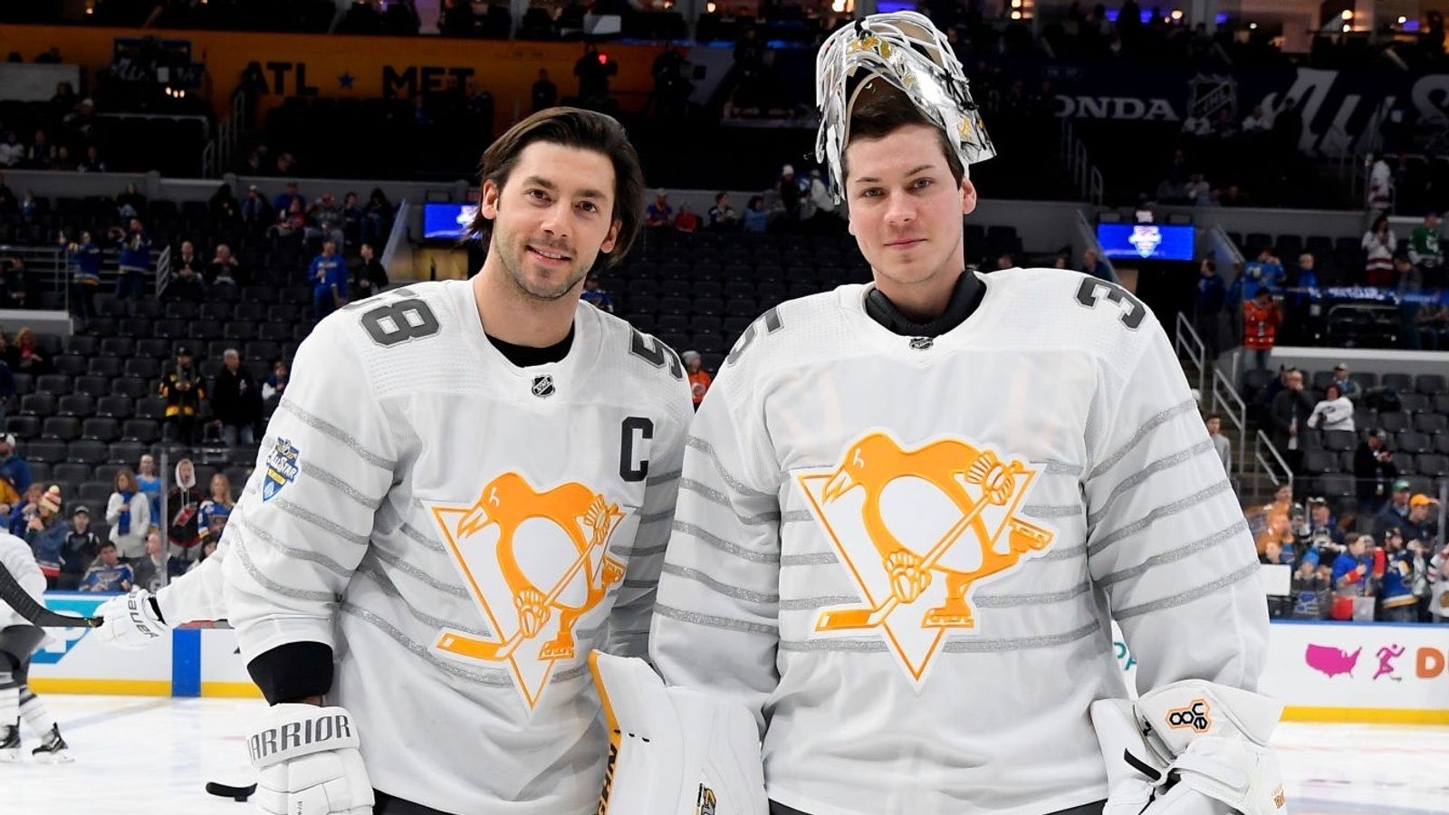 Tristan Jarry, in St. Louis for his first NHL All-Star game