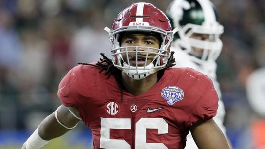 Alabama's Williams visits team despite drug issues taken at Highmark Stadium (Steelers)