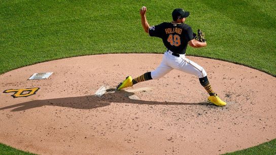 Holland on critics: 'Keep telling us you think we suck' taken at PNC Park (Pirates)