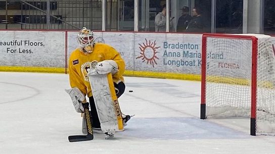 Jarry starts first after break, but will he be the go-to? taken at PPG Paints Arena (Penguins)