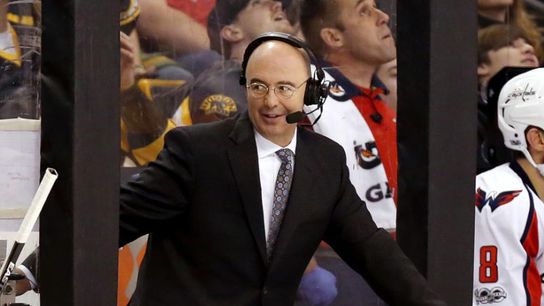 NBC bumps Pierre from top coverage team taken at PPG Paints Arena (Courtesy of Point Park University)