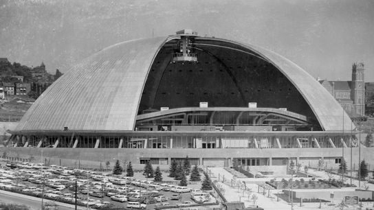Remembering the one, the only Civic Arena, Part 1 ☕ taken at PPG Paints Arena (Courtesy of Point Park University)
