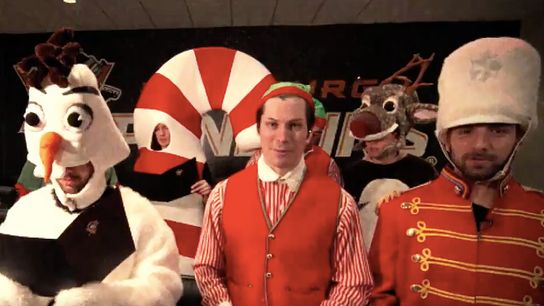 Penguins debut holiday video, bloopers taken at PPG Paints Arena (Penguins)