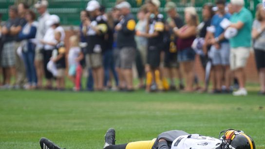 Final: Steelers training camp, Day 12 ☕ taken in Latrobe, Pa. (Steelers)