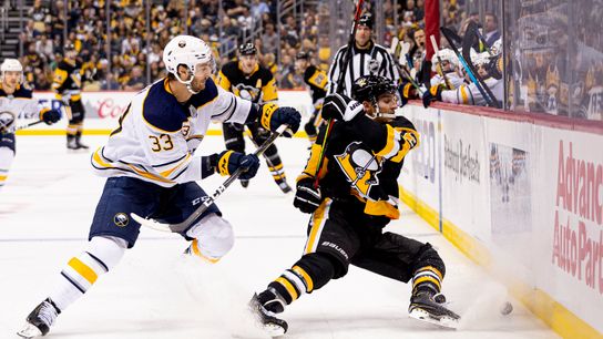 Watch: Tanev talks about joining Penguins taken at PPG Paints Arena (Courtesy of Point Park University)