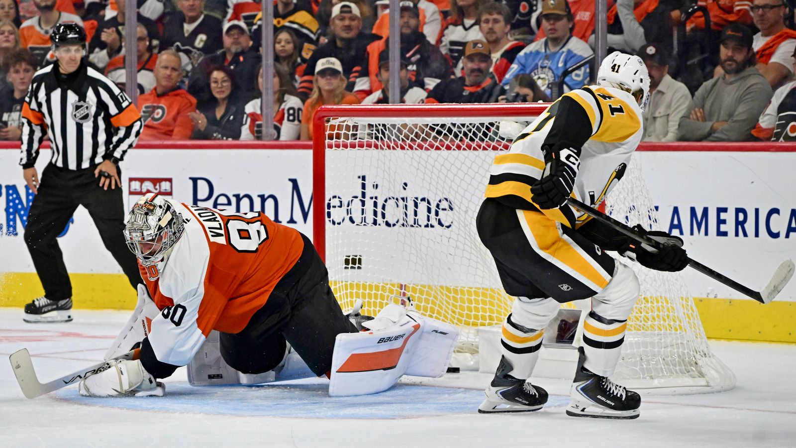 LIVE: Penguins 5, Flyers 0, third period taken Philadelphia (Live coverage)