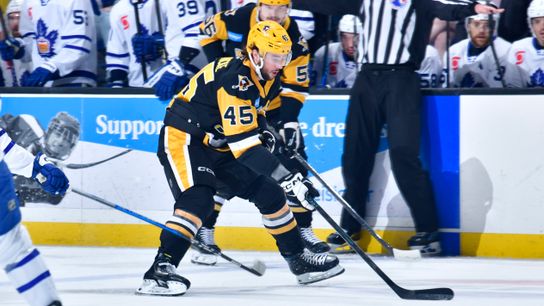 By Taylor Haase: More complete Brunicke embraces AHL playoff 'challenge' at Wilkes-Barre, Pa.