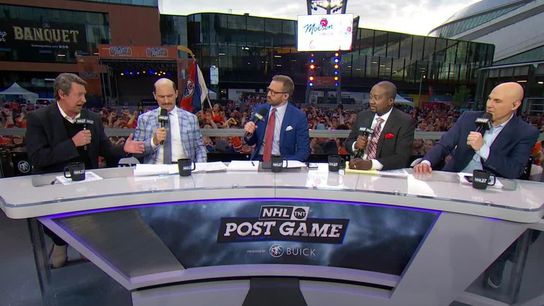 Survey Says: Which teammate would make best TV analyst? taken at PPG Paints Arena (Penguins)