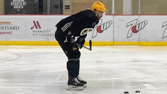 Zucker's return to practice a 'huge relief,' but now Archibald's down taken in Cranberry, Pa. (Penguins)