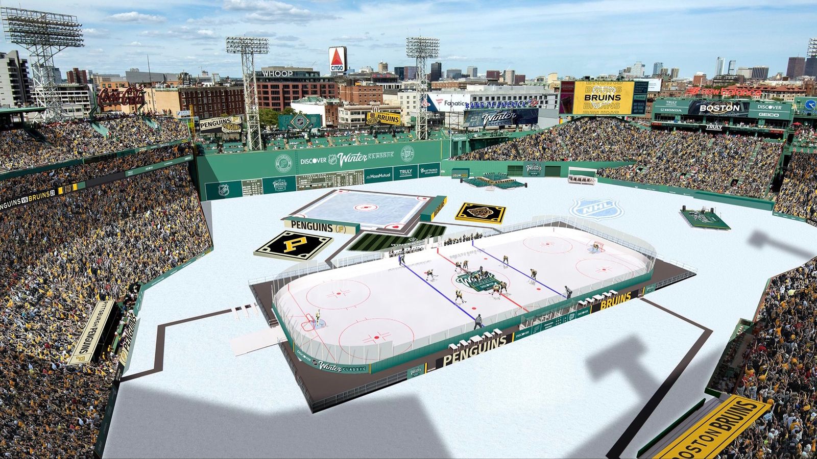 2023 Winter Classic weather: Latest forecast, ice conditions at Fenway Park  – NBC Sports Boston