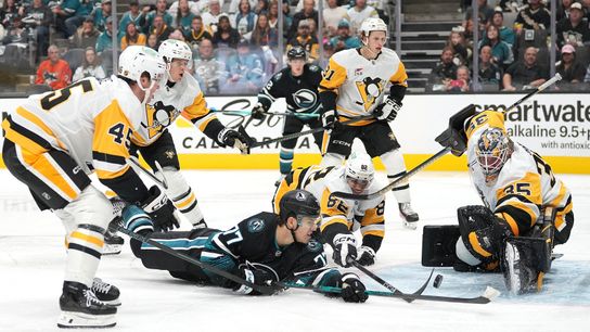 By Taylor Haase: 'Good start' fuels Jarry's 31-save shutout at San Jose, Calif.