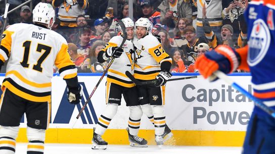 By Taylor Haase: No 'excuses,' just execution in Penguins' rout of Oilers at Edmonton, Alberta