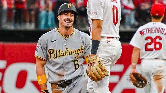 Griffin, bottom of the order spark offense to stop slide taken St. Louis. Photo by PIRATES