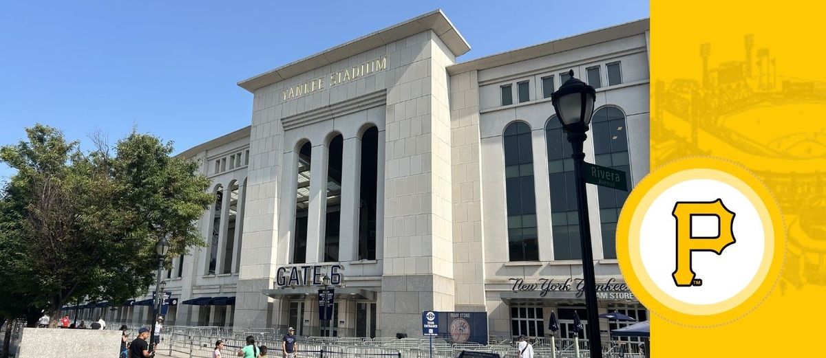 Split doubleheader today taken in New York (Pirates)