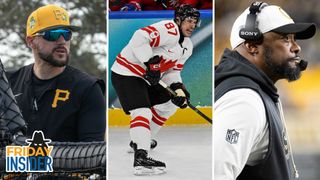 Comadena’s opportunity … Olympic ice a problem? … Frustrations with Tomlin taken in Bradenton, Fla. (Friday Insider). Photo by GREG MACAFEE, GETTY, GETTY