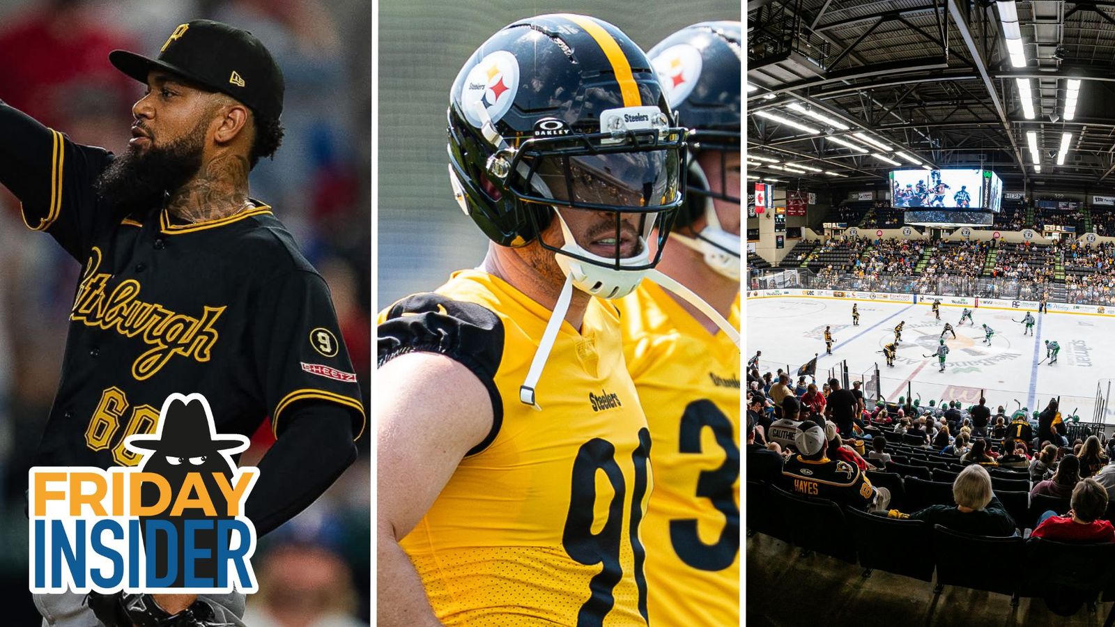 Friday Insider: The plan at edge ... Belief in Santana ... Affiliation agreement up taken in Pittsburgh (Friday Insider). Photo by Pirates, Greg Macafee/DKPS, Zack Rawson/Wheeling Nailers