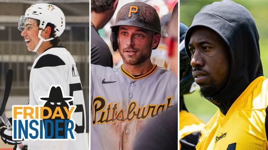 Friday Insider: Rucks focus on skating ... Pirates in Lowe's future? ... Latest on Porter taken Cranberry, Pa. (Weekly features). Photo by PENGUINS, PIRATES, GREG MACAFEE / DKPS