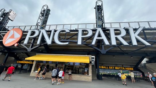 Pirates vs. Phillies, 1:35 p.m. taken on the North Shore. Photo by JOSE NEGRON / DKPS