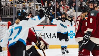 City again shows it's 'ripe and ready' for professional women's hockey taken at PPG Paints Arena (Penguins). Photo by PWHL