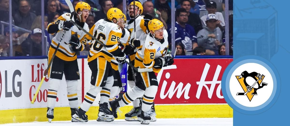 AHL: McGroarty goal ties series taken in Pittsburgh (Penguins)