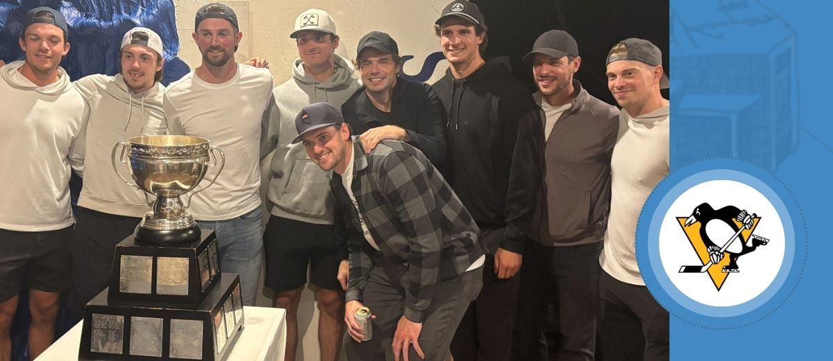 Crosby attends Calder Cup party taken in Pittsburgh (Penguins)