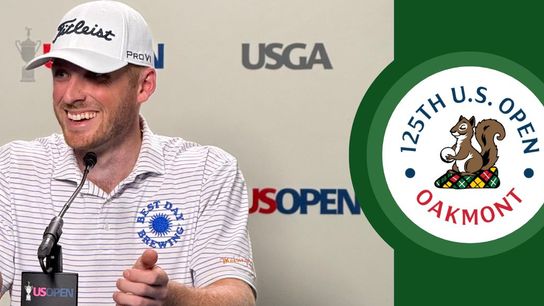 Vogt 'full of gratitude' to be at U.S. Open taken in Oakmont, Pa.